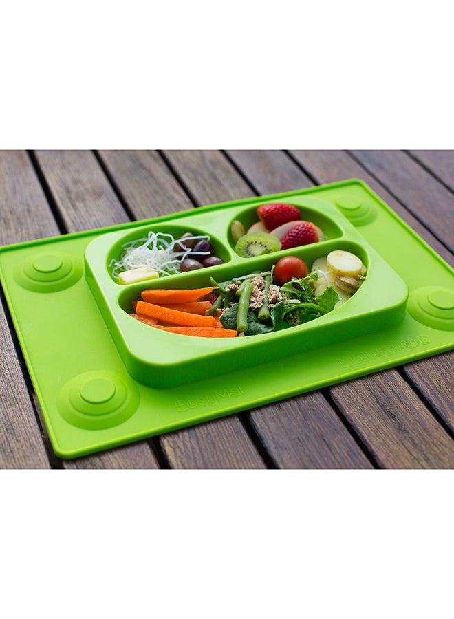 EasyTots - Emmoi Easy Mat Mini Suction Plate - Green - Image 1