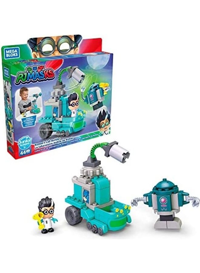 MEGA - SKTB07PW9CHHN PJ Masks Romeo's Lab Builder Set 3+ Years - Image 1