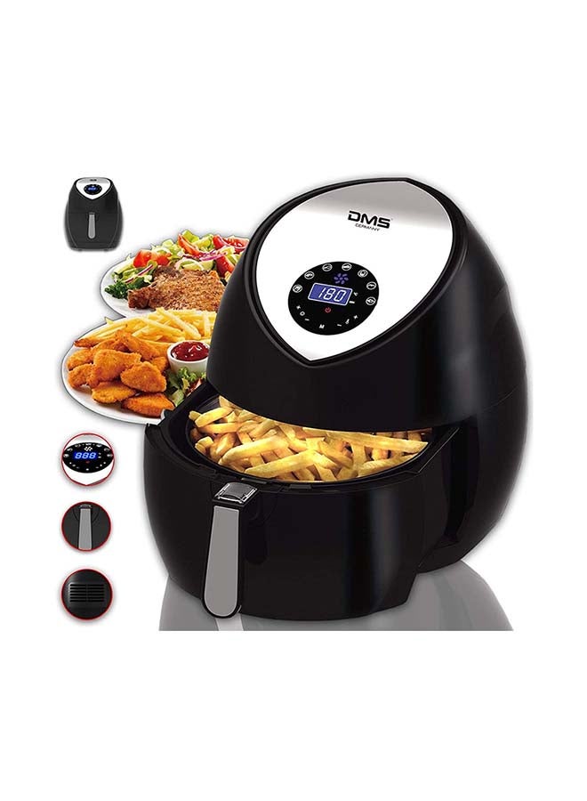 DMS 6L Hot Air Fryer 6.0 L 1800.0 W HF7 Black - Image 2