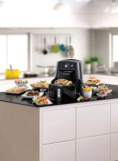 BLACK+DECKER Digital Air Fryer, 5 Liter, 1500 Watt, Black - AF550