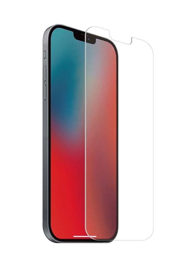 موفيت لاصقة حماية للشاشة مضادة للبكتيريا من الزجاج المقوى لهاتف أبل آيفون 12/ آيفون 12 برو شفاف