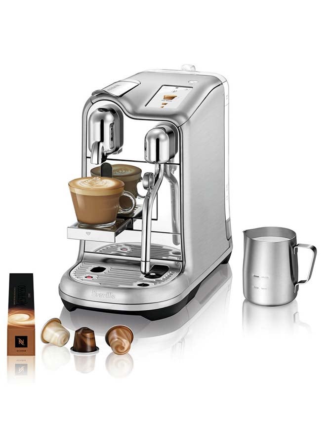 Breville - Nespresso Creatista Pro Coffee Machine 2.0 L 1500.0 W BNE900BSS Brushed Stainless Steel - Image 1