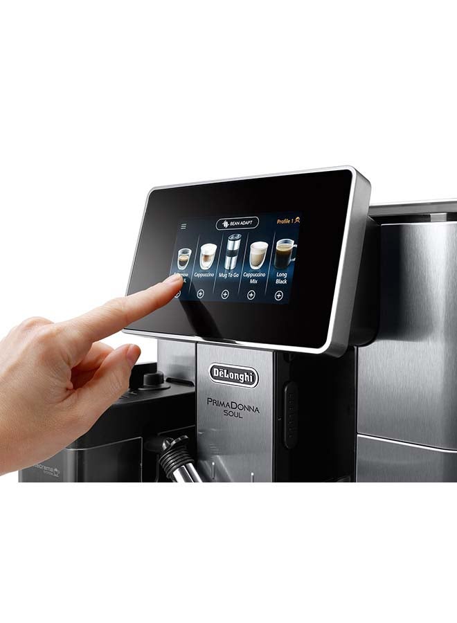 De'Longhi - Fully Automatic Coffee Machine 1450.0 W ECAM610 Black - Image 1