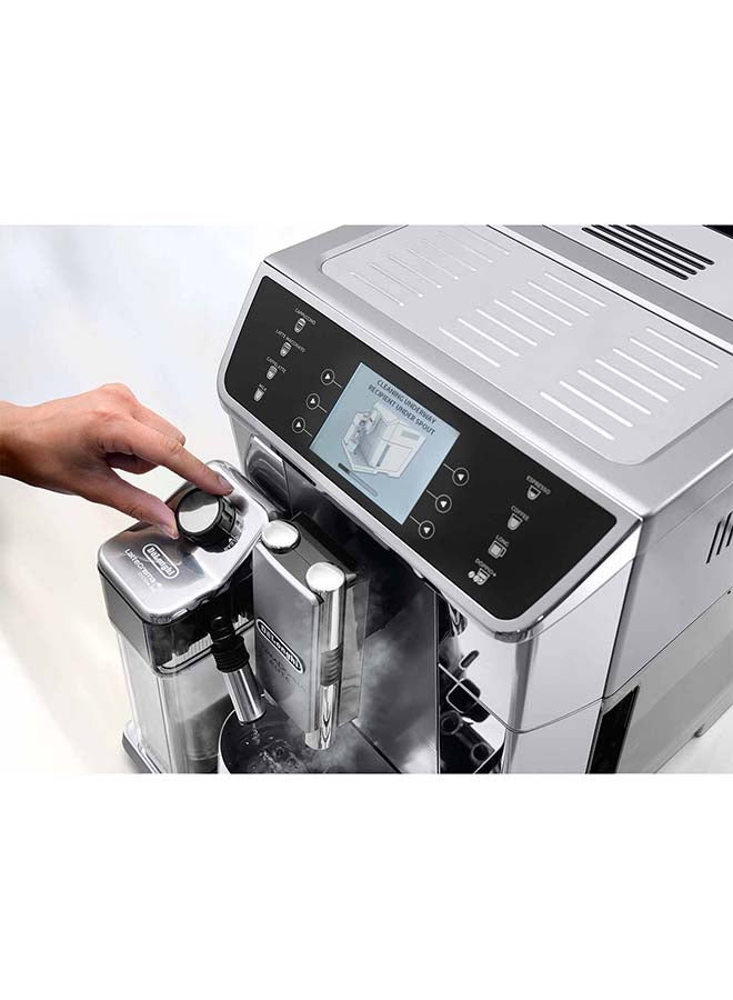 De'Longhi - Prima Donna Elite Coffee Machine 1450.0 W ECAM650.55.MS Black/Silver - Image 1