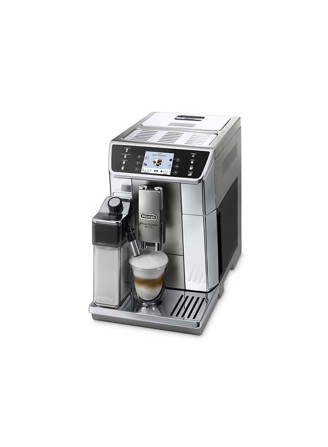 De'Longhi - Prima Donna Elite Coffee Machine 1450.0 W ECAM650.55.MS Black/Silver - Image 1