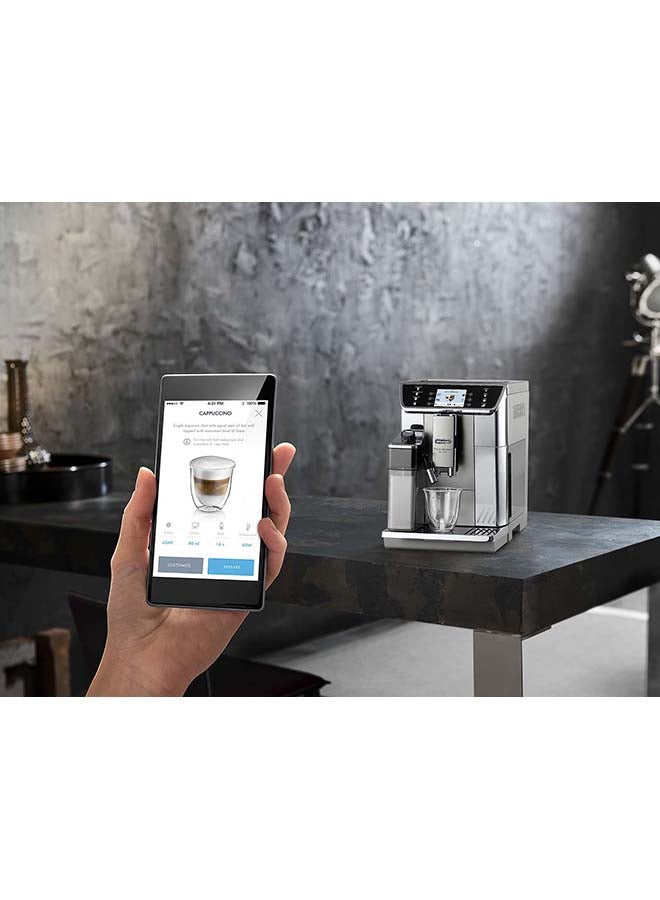 De'Longhi - Prima Donna Elite Coffee Machine 1450.0 W ECAM650.55.MS Black/Silver - Image 1