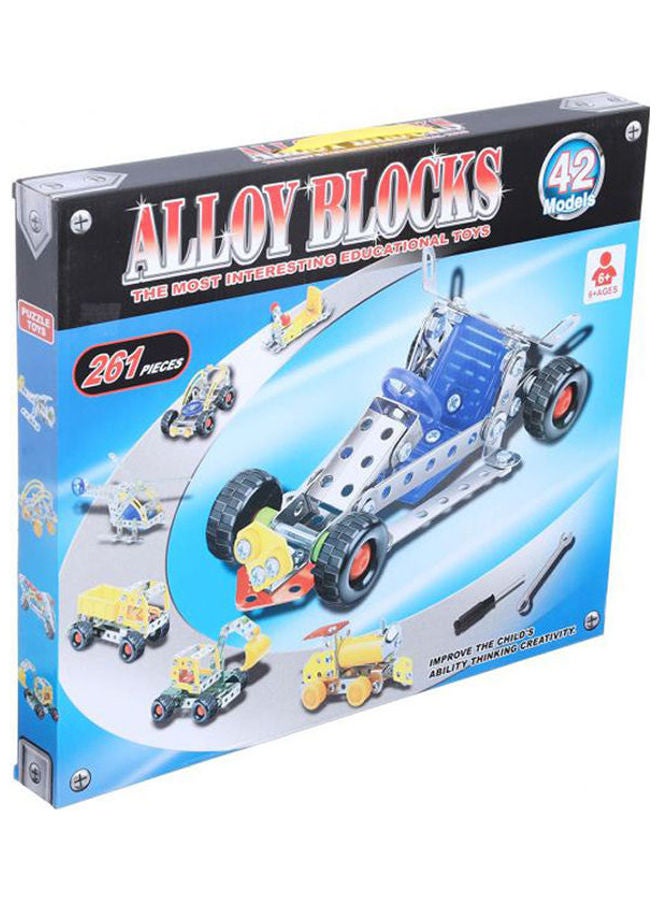 Alloy Blocks Set For Kids  261 Pieces  - Image 1
