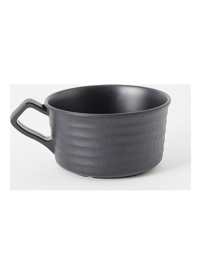 Home Box - Noodles Bowl With Handle Black 13cm - Image 1