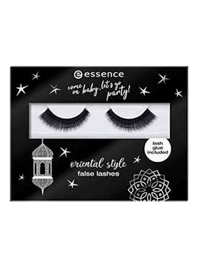 Generic 2-Piece Oriental Style False Lashes Black  - Image 1