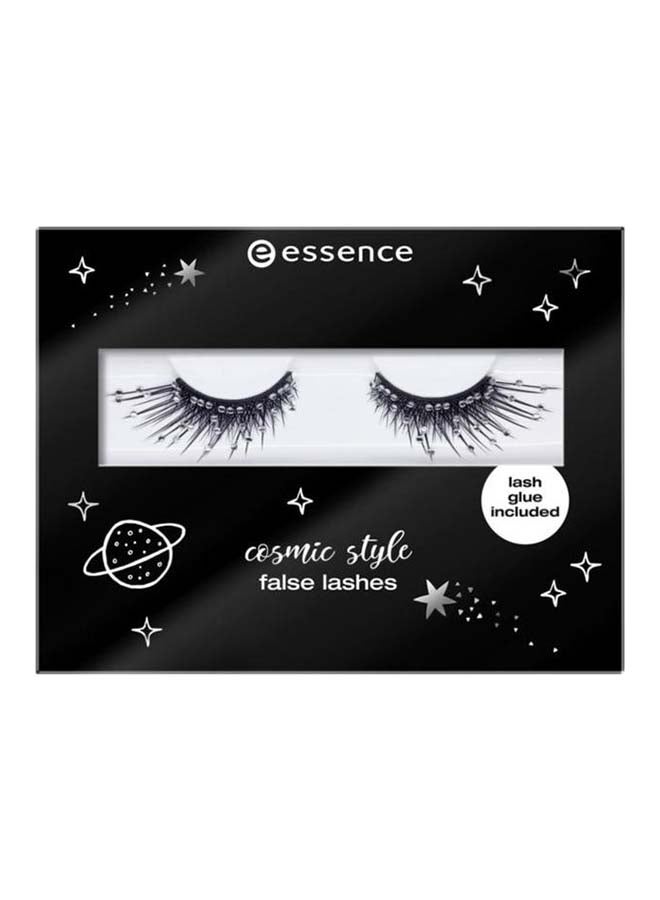Generic 2-Piece Cosmic Style False Lashes Black  - Image 1