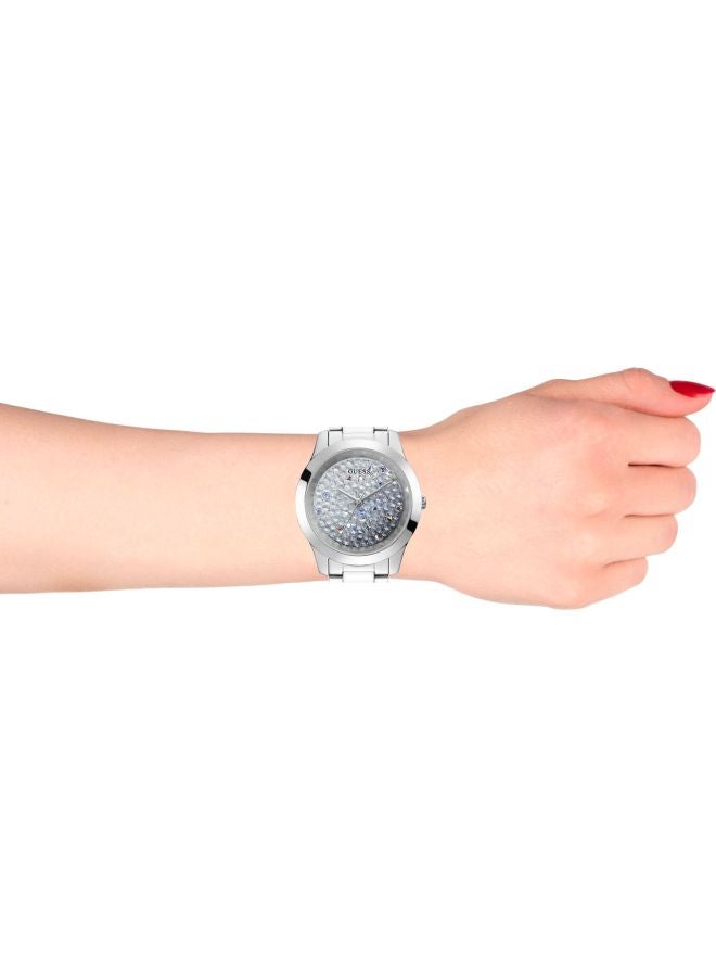 GUESS Women's Crush Water-Resistant Analog Watch GW0020L1 - 42 mm - Silver - Image 5