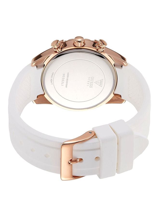 جس ساعة يد كوارتز كرونوغراف طراز W0562L1 للنساء - Image 2