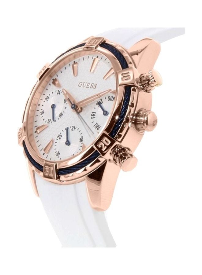 جس ساعة يد كوارتز كرونوغراف طراز W0562L1 للنساء - Image 4