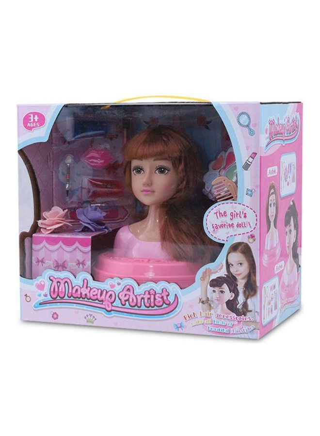 MakeUp Doll With Makeup And Hair Styling Tools - Image 2
