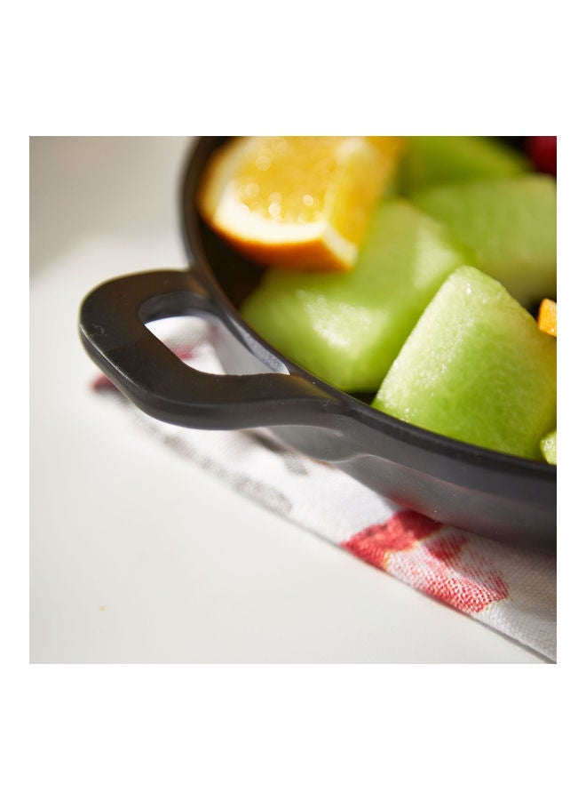 Home Box Round Serving Platter Black 19cm  - Image 4