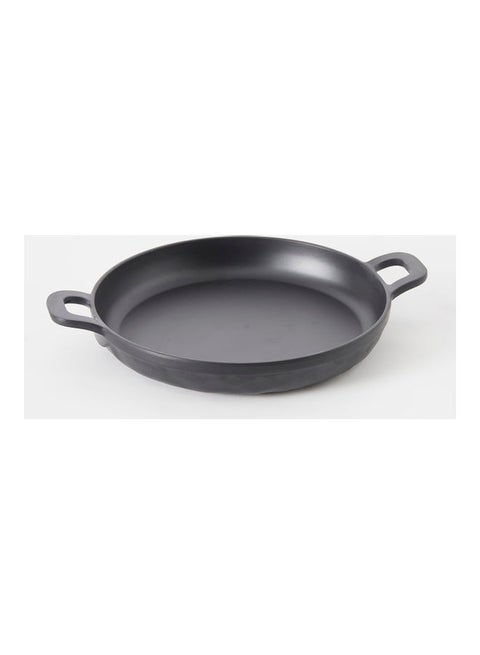 Round Serving Platter Black 19cm