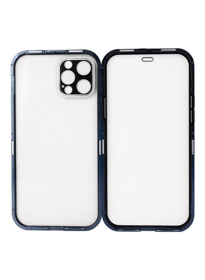 Generic - Magnetic Phone Cover Case For Apple iphone 12 Pro Max blue - Image 1
