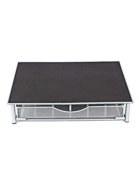 Coffee Pod Holder Black/Silver 13.5inch