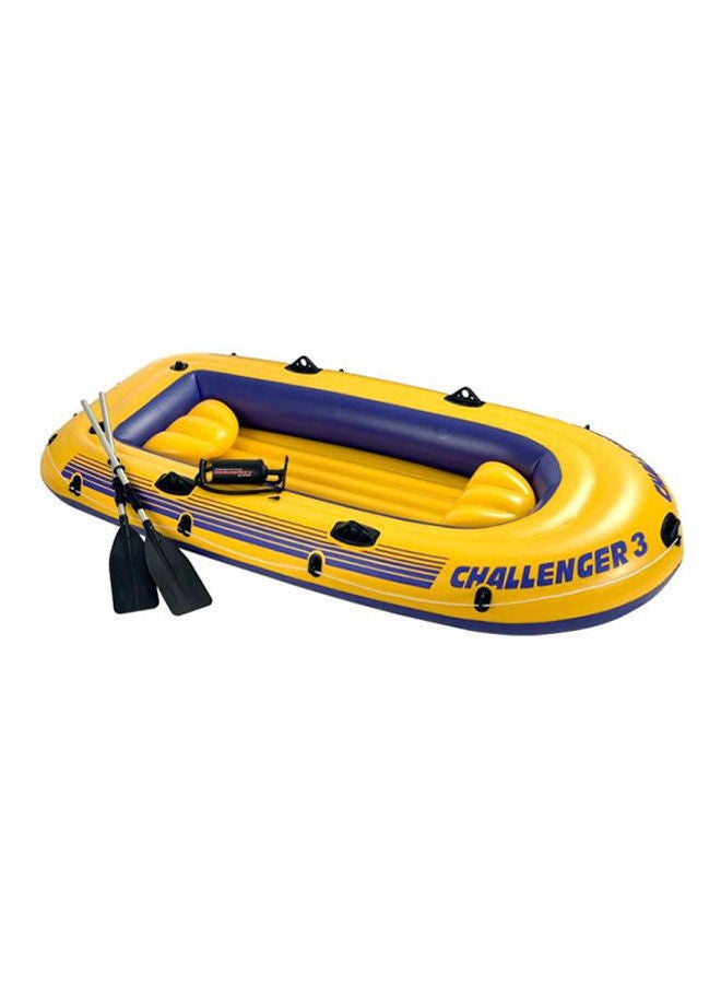 INTEX Challenger 3 Inflatable Boat Set 295x137x43cm 