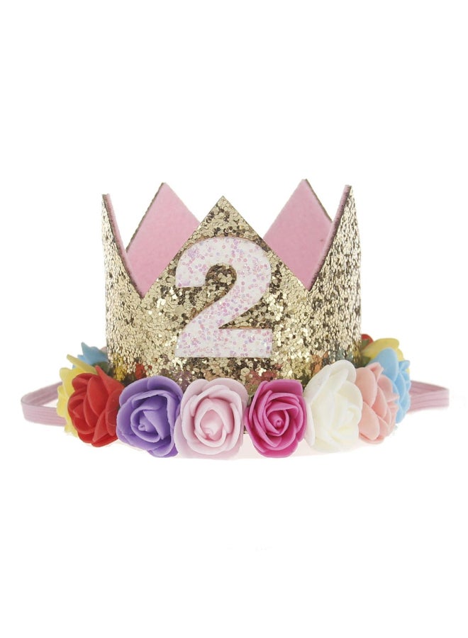 We Happy 4-Piece Second Birthday Princess Party Dress Set Multicolour  - Image 2