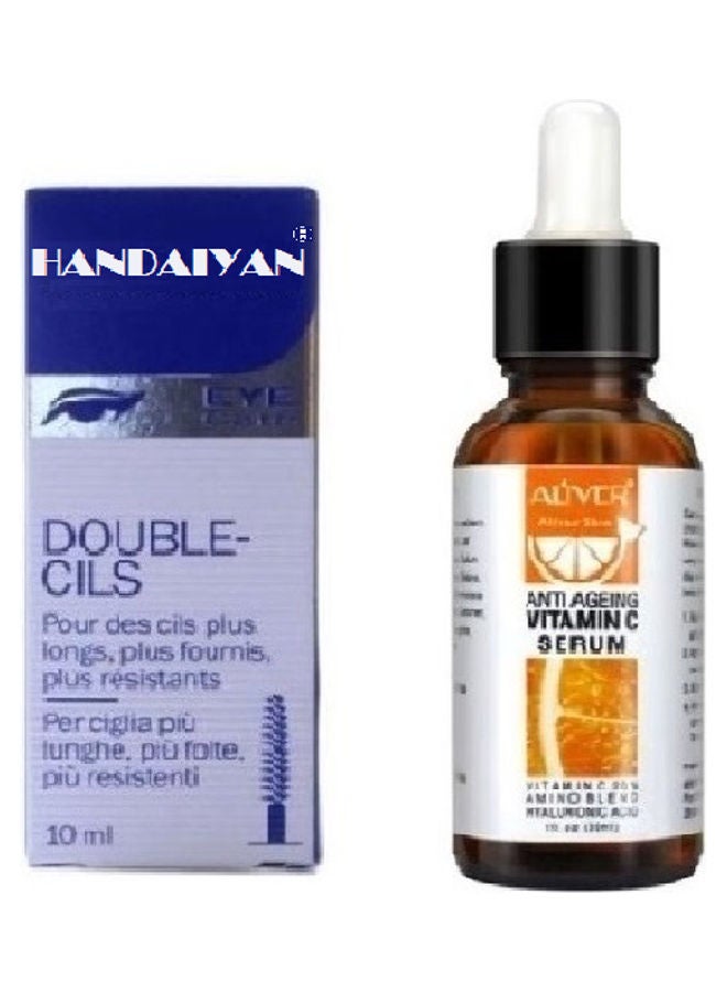 Handaiyan Double Lash Eyelash Enhancer With Vitamin C Serum Clear