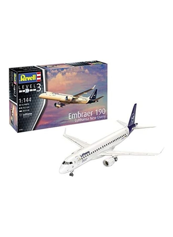 Revell 190 Lufthansa New Livery Plastic Model Kit 