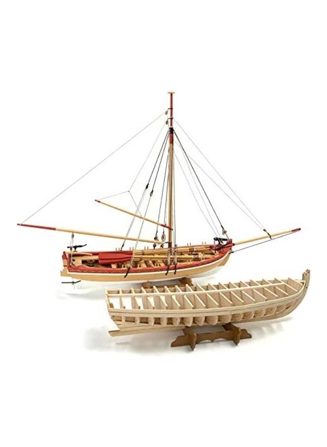 Model 8th Century Armed Longboat 1:24 Scale - Laser Cut Wood 