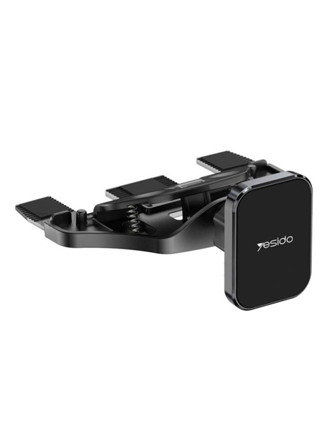Yesido Car Magnetic CD Slot Phone Grips Stand Black  - Image 1