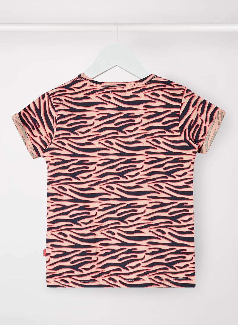 Dirkje Baby/Kids Tiger Print T-Shirt