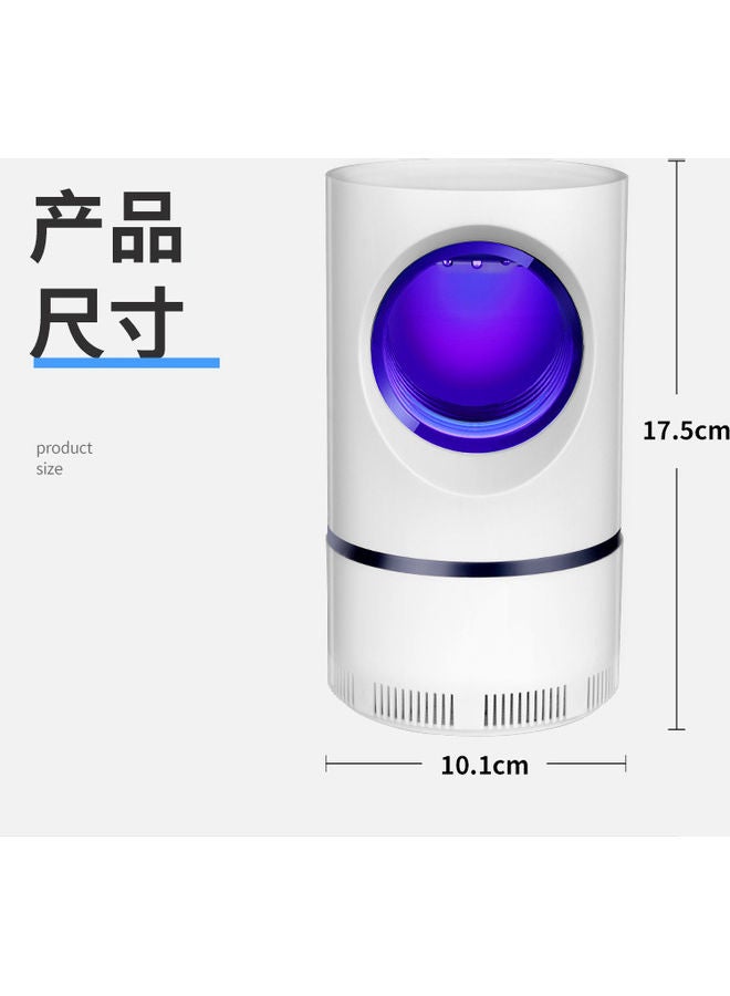 مصباح صاعق حشرات يعمل بمنفذ USB أبيض - Image 4