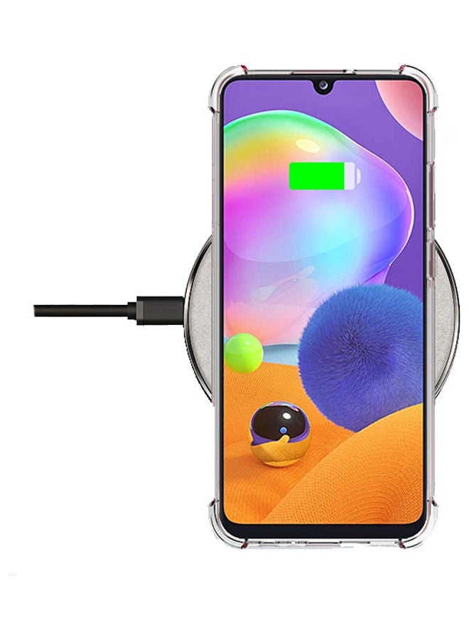 Wtech Tempered Glass Screen Protector And TPU Case Cover Set For Samsung Galaxy A32 Clear - Image 2