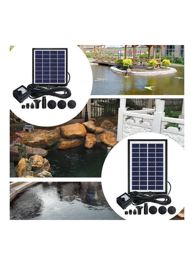 4W Solar Powered Fountain Black - v1620136232/N47152422A_4