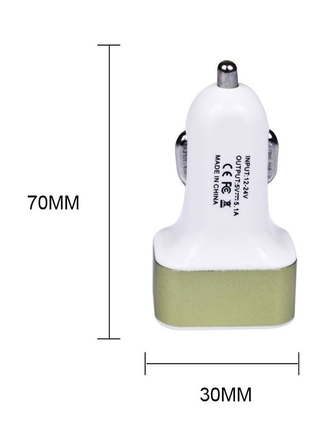 3-Port USB Car Phone Charger - Image 4