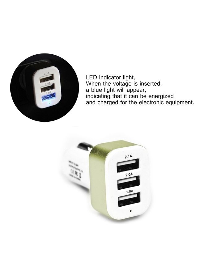 3-Port USB Car Phone Charger - Image 5