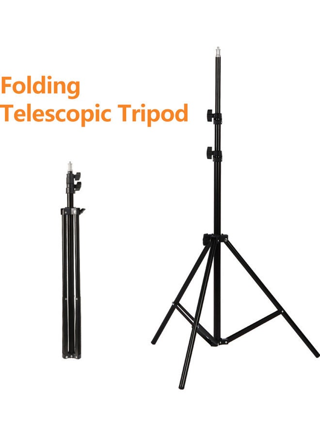Mobile Desktop Selfie Circular Light With 10 Inch Arc, PTZ, Hose Phone Holder,  Extendable Tripod And BT Remote Control Multicolour - Image 3