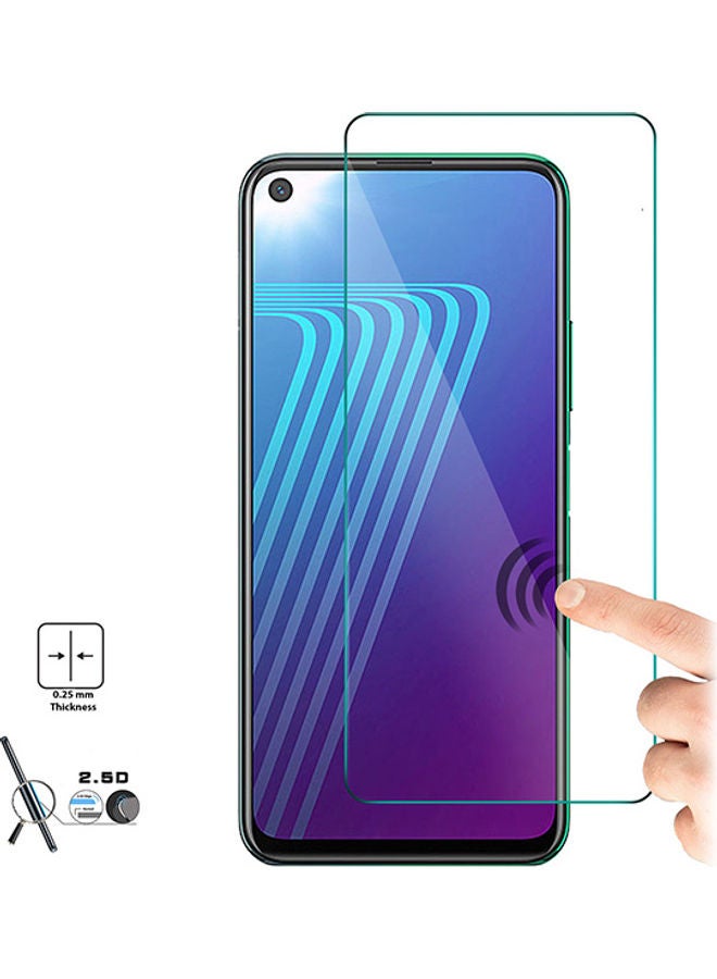 دبليو تيك لاصقة حماية للشاشة من الزجاج المقوى لهاتف إنفينيكس نوت 7 لايت شفاف - Image 3