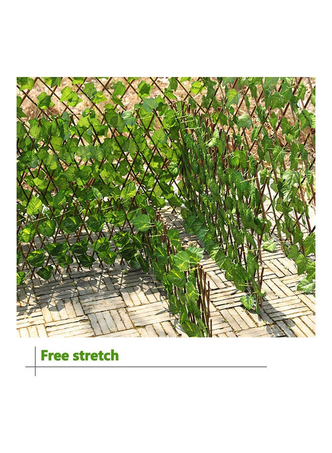 Generic Artificial Garden Fence Green  - Image 4