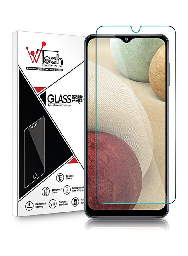 Wtech Tempered Glass Screen Protector For Samsung Galaxy A12 Clear - Image 1