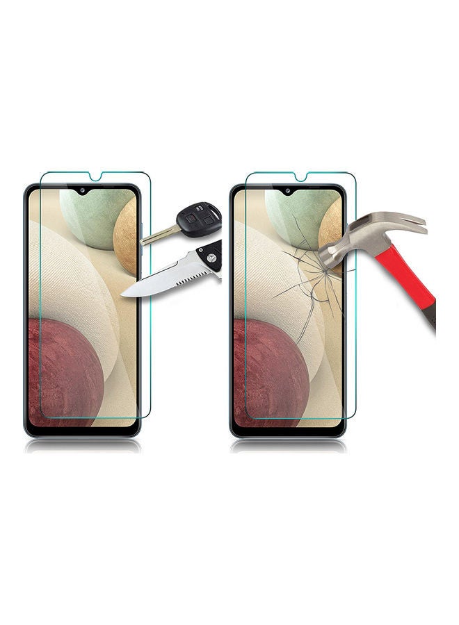 Wtech Tempered Glass Screen Protector For Samsung Galaxy A12 Clear - Image 3