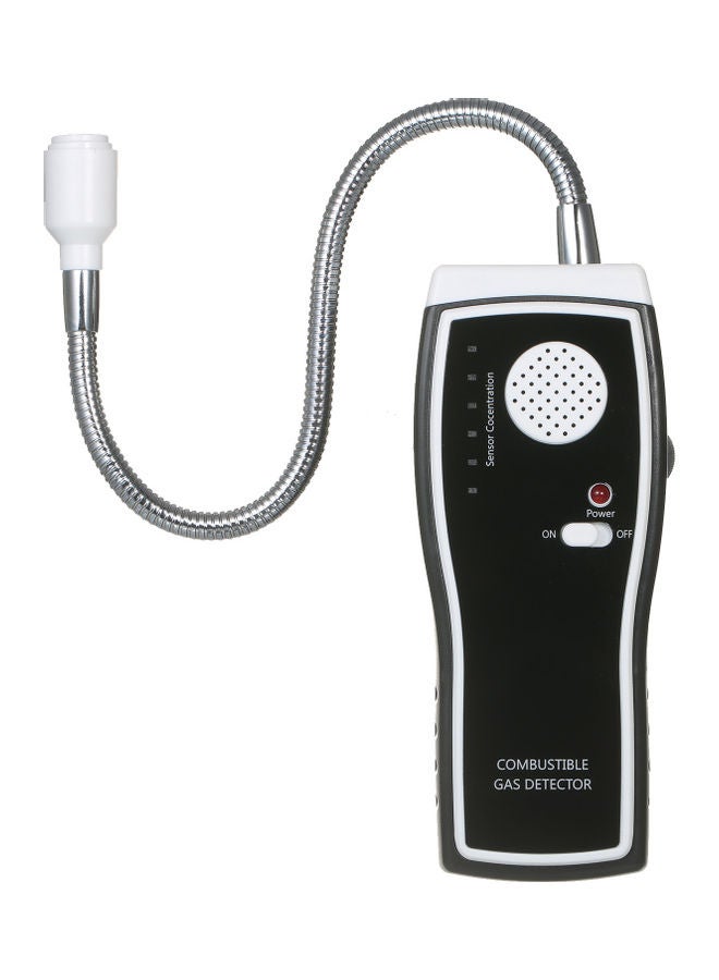KKmoon Handheld Combustible Gas Detector White/Black/Silver - Image 1