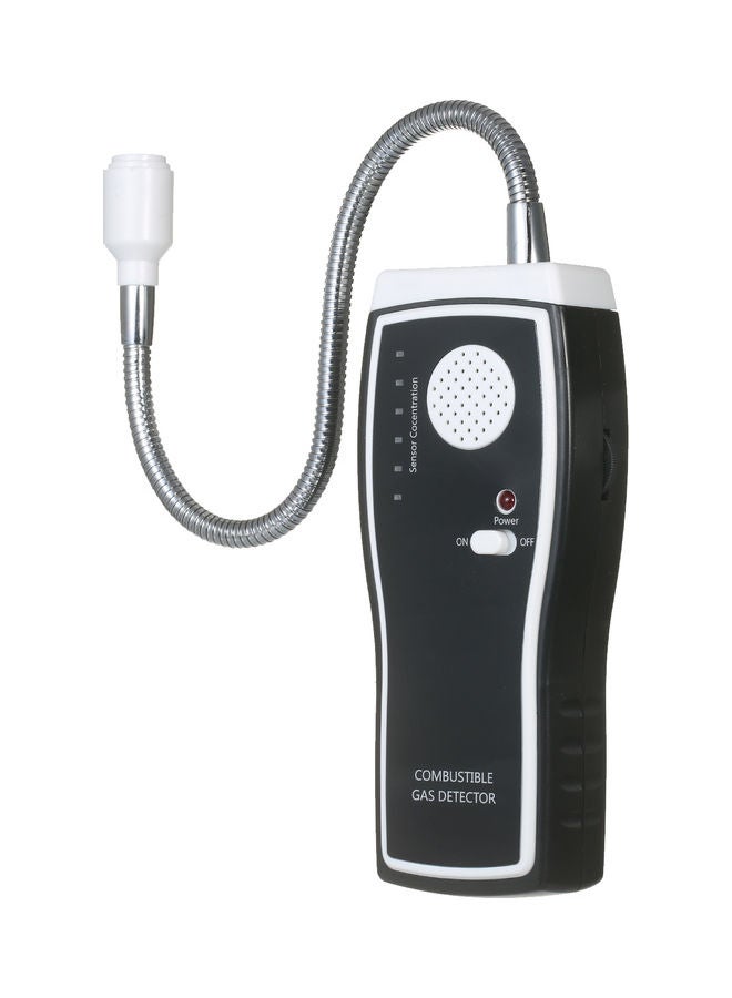 KKmoon Handheld Combustible Gas Detector White/Black/Silver - Image 3