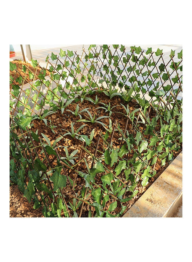 Generic Artificial Garden Fence Green  - Image 2
