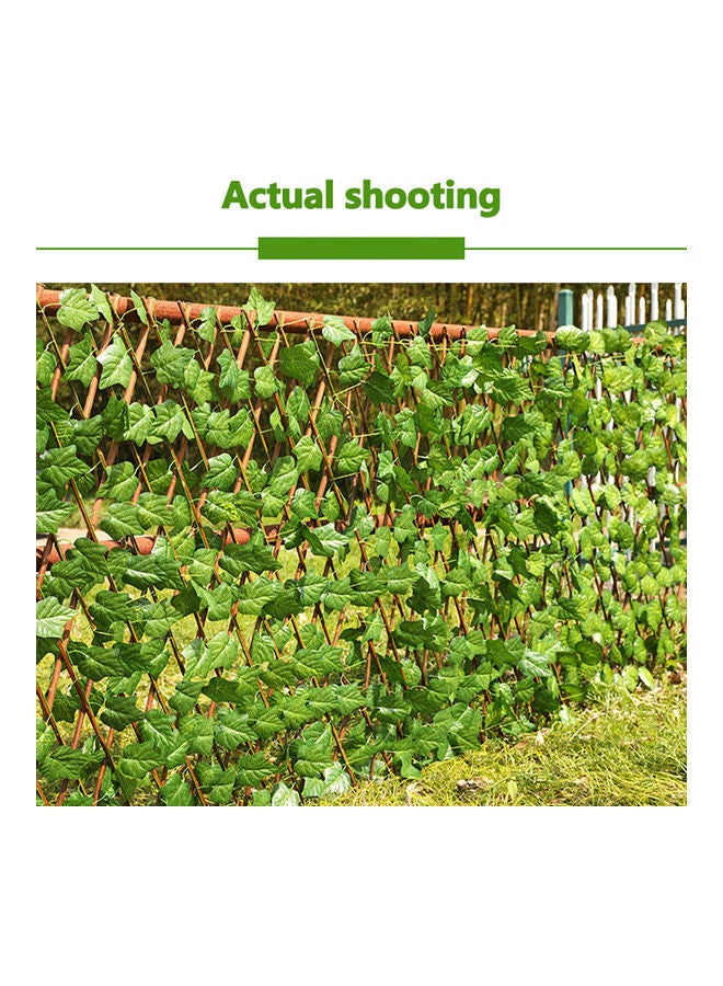 Generic Artificial Garden Fence Green  - Image 4