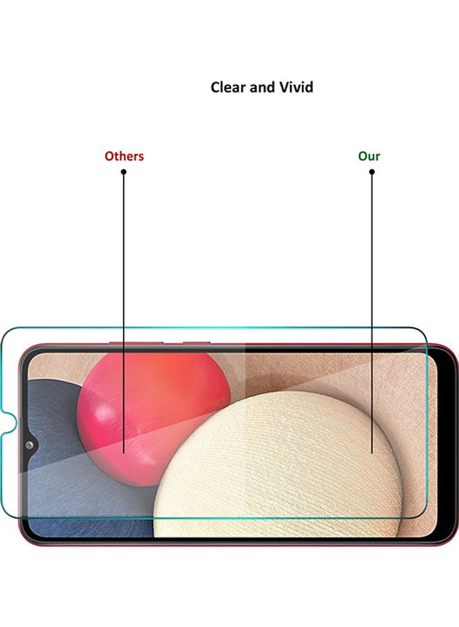 Wtech - Tempered Glass Screen Protector For Samsung Galaxy A02s Clear - Image 1
