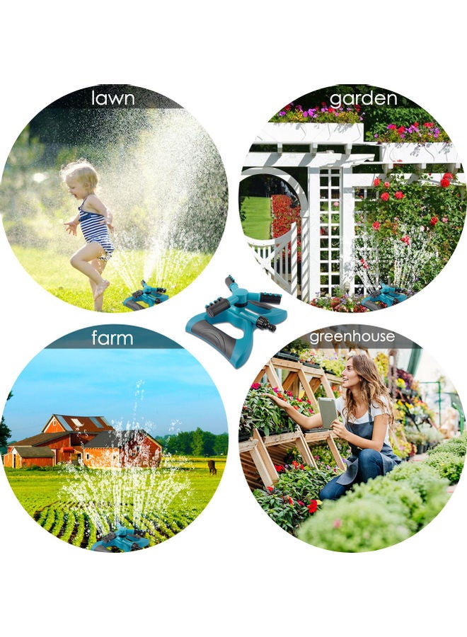 KKmoon Rotary Garden Lawn Sprinkler Blue  - Image 4