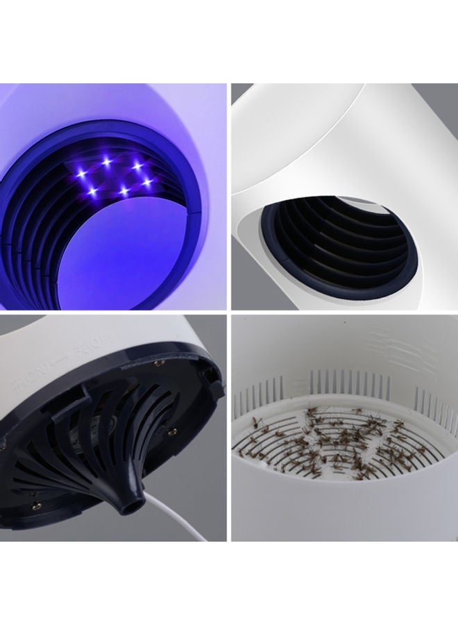 مصباح LED لقتل الحشرات للأماكن الداخلية يعمل بمنفذ USB أبيض - Image 4
