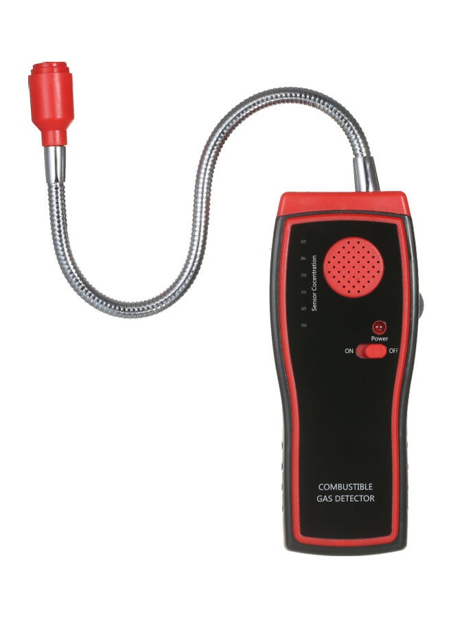 KKmoon Handheld Combustible Gas Detector Red/Black - Image 1