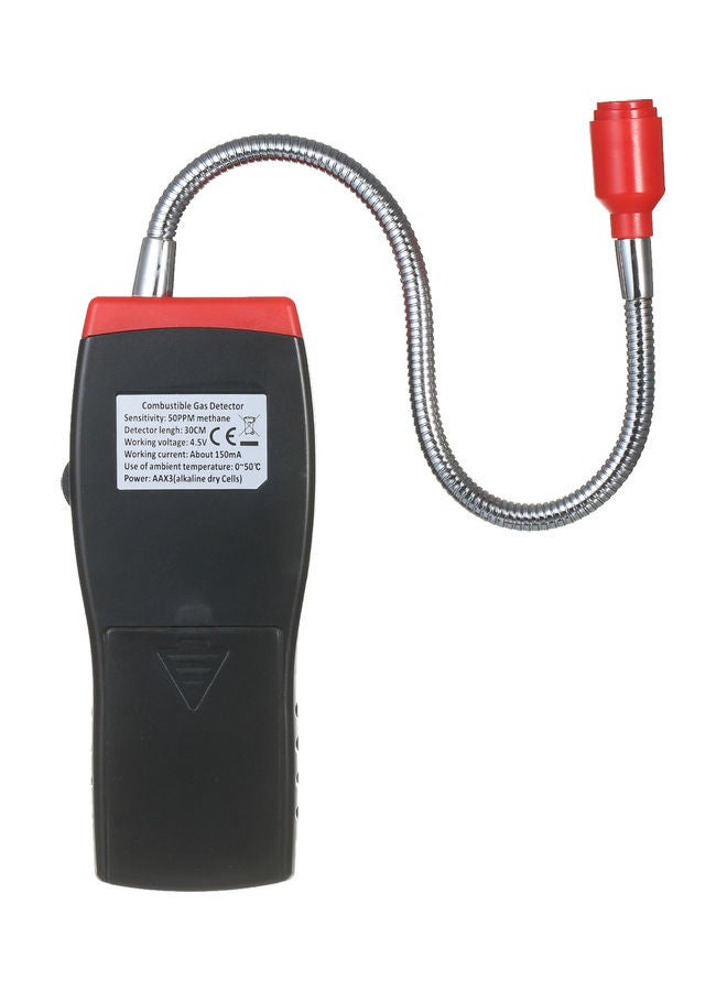 KKmoon Handheld Combustible Gas Detector Red/Black - Image 2