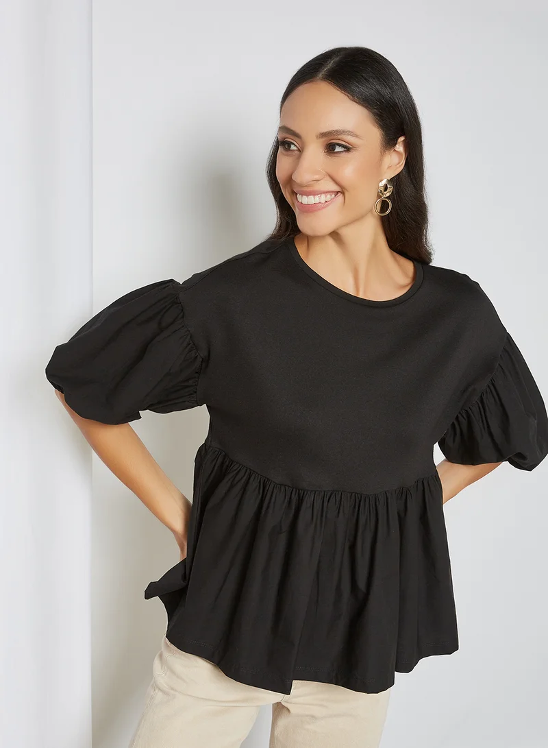 ONLY Flounce Hem Top