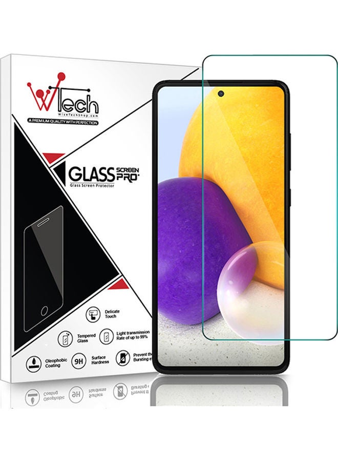 Wtech Tempered Glass Screen Protector For Samsung Galaxy A72 Clear - Image 1